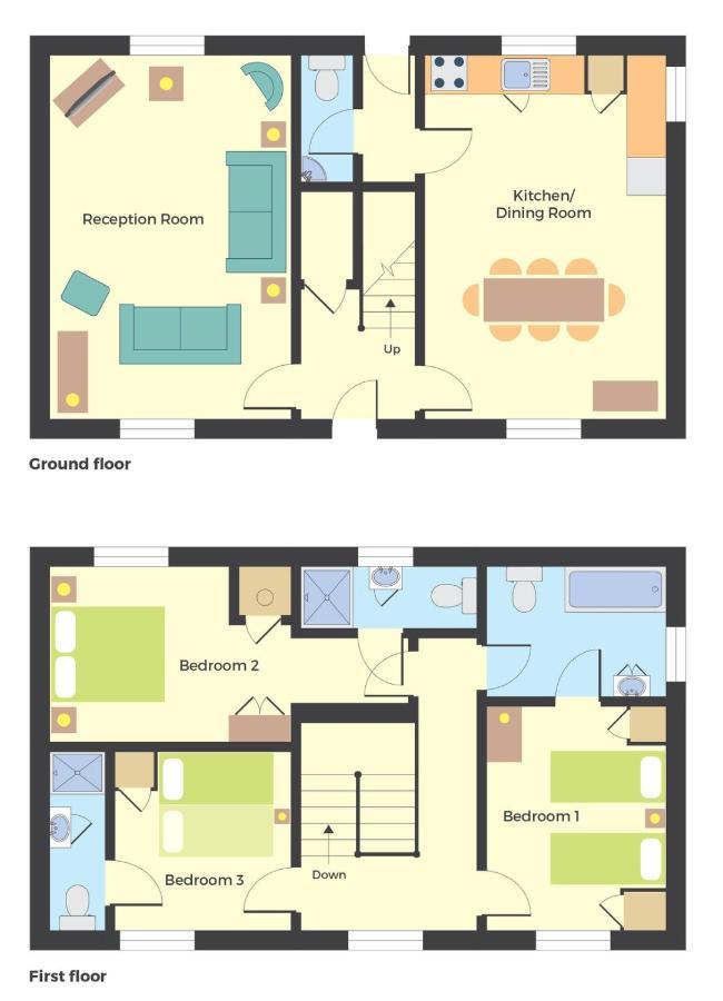 Haddon Cottage - Darwin Lake Holiday Village ماتلوك المظهر الخارجي الصورة